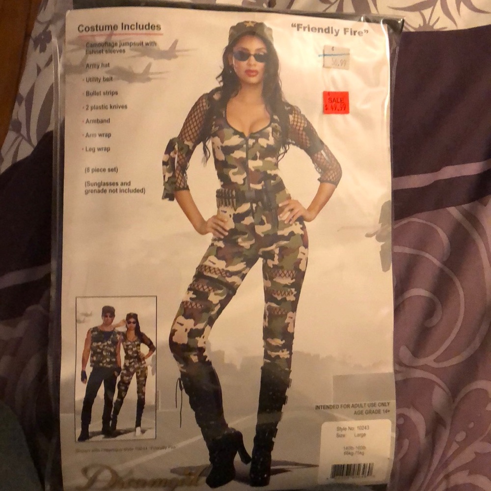 “Friendly Fire” Halloween costume